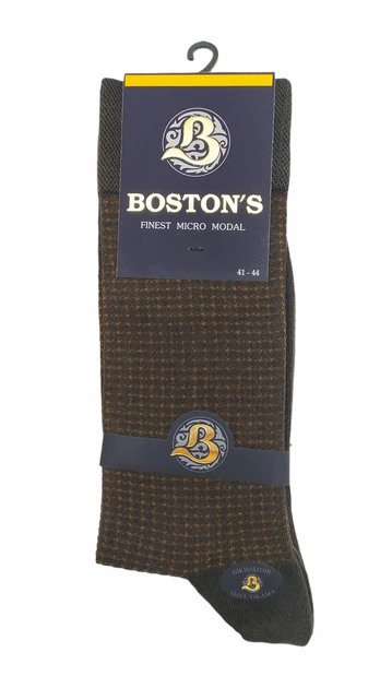 Kojinės Vyrams Boston’s Micro Modal 7710, rudos