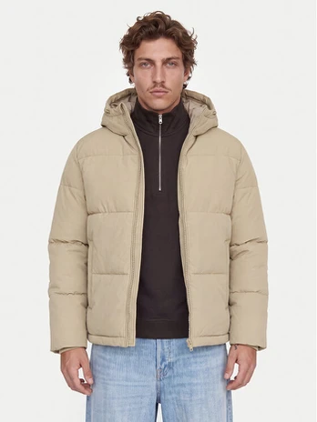 Jack & Jones Žieminė striukė Galaxy 12303930 Smėlio Regular Fit