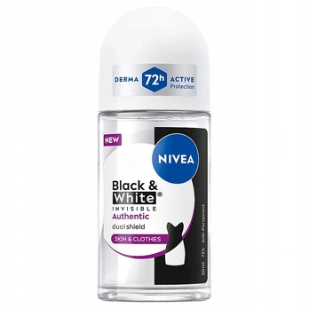 NIVEA_Black & White Authentic dezodoranat dezodeorant w kulce 50ml