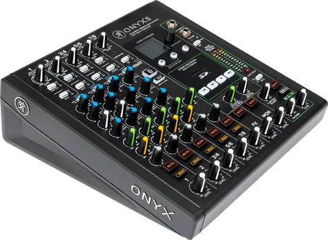 Mackie Onyx 8 – analoginis maišytuvas su USB