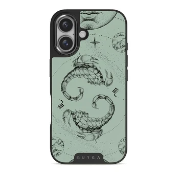 Scorpio - iPhone 16 Case, Elite Dark (MagSafe) / Gunmetal / Turquoise