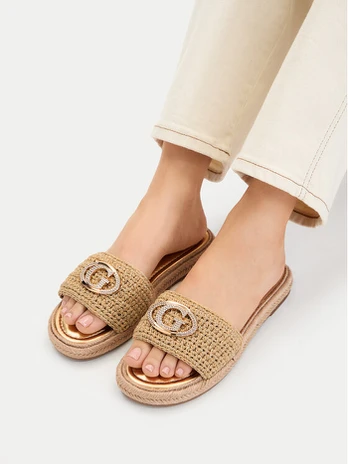 Espadrilės Guess FLJKLI FAB03 Smėlio