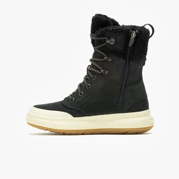 Merrell Wmns Marquette Thermo Tall Zip Wp Black - Dydis 10 (J007072 Laisvalaikio batai)