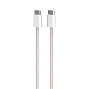Puro Fabrik 2.0, USB-C to USB-C, 60 W, rožinis - Laidas