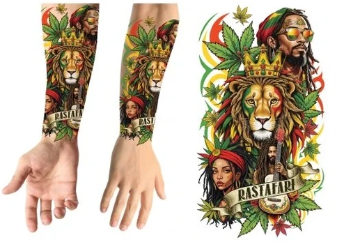 Fiesta Rasta tatuiruotė