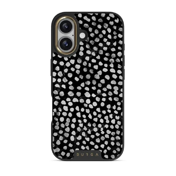 Night Sky - Dotted iPhone 17 Case, Elite Dark (MagSafe) / Gold