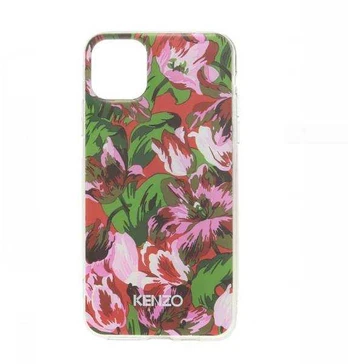 KENZO ORIGINAL IPHONE 11 PRO MAX CASE Rožinis-Raudonas FLOWERS