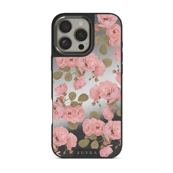 Desert Rose - iPhone 16 Pro Max Case, Elite Mirror (MagSafe) / Gunmetal