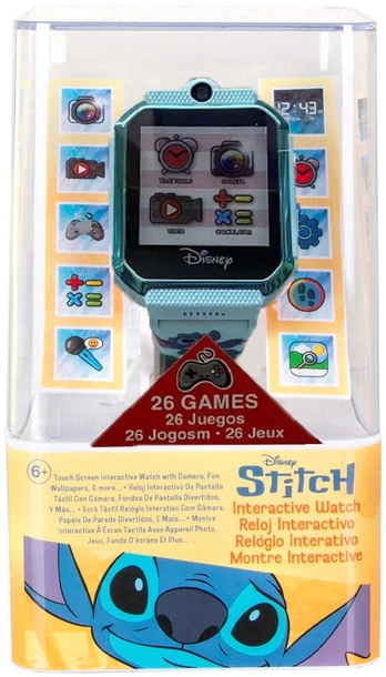 Kids Licensing Disney Stitch Interactive watch