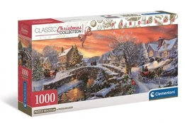 Clementoni CLE puzzle 1000 Panorama Christmas 39999 kaina