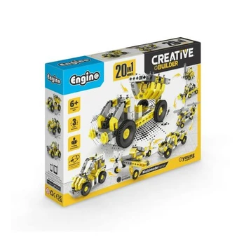 ENGINO CREATIVE BUILDER Universalus 20 modelių konstravimo rinkinys