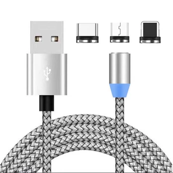 Magnetinis USB įkrovimo laidas 3in1 StoreGD
