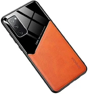 Mocco Lens Leather Back Case for Apple iPhone 12 Pro Max Orange kaina