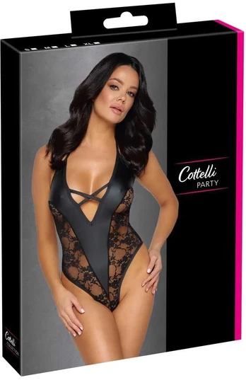 Cottelli party Body with lace S glaustinukė