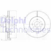 Stabdžių diskas DELPHI BG3742 kaina
