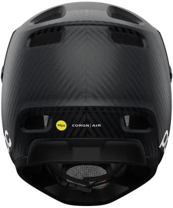 Dviračio šalmas POC Coron Air Carbon Mips, juodas
