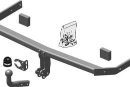 Priekabos prikabintuvas BRINK 518500 kaina