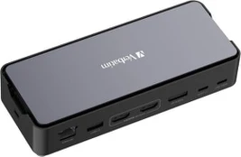 Verbatim USB-C Pro CDS-15SSD dokas, 2x HDMI, DP, RJ-45, 4x USB, 3x USB-C, SD, SSD