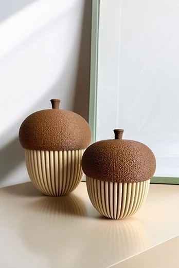Aberto Design LED žvakės Lighting Acorn, 2 vnt.