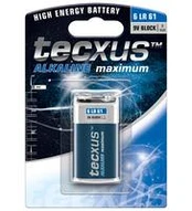 Mobilizera tecxus 9 Volt-Block batteri x 9V - Alk