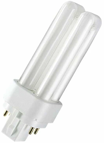 10W lemputė OSRAM DULUX D/E 827, G24q-1, 2700K