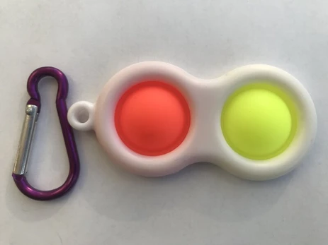 Silikoninis žaislas Pakabukas POP it Simple Dimple
