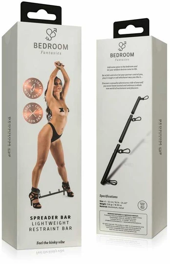 Bedroom Fantasies - Adjustable Spreader Bar Juodas