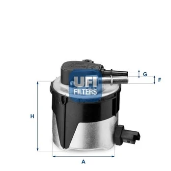 Kuro filtras UFI 55.170.00