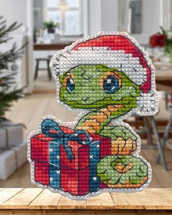 Cross stitch kit "Magnet. Snake" S1622