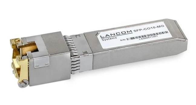 Šakotuvas LANCOM SFP-CO10-MG SFP+ -> RJ45 (Multi-Gigabit (10/5/2,5/1))