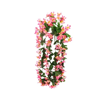 Dirbtinė gėlė jazminaičių-vijoklis, 65 cm : Spalva - Mėlyna