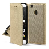 Dėklas Smart Magnet Xiaomi Redmi 12/Redmi Note 12R/Poco M6 Pro auksinis kaina
