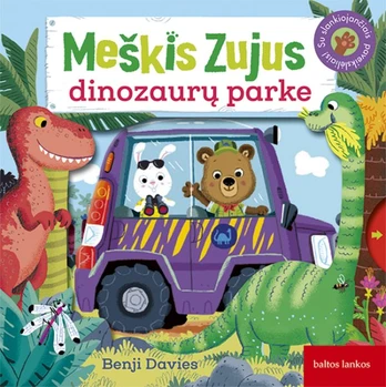 Meškis Zujus dinozaurų parke