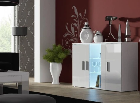 Cama Meble Cama SOHOKOM BI/BI komoda / indauja svetainei 3 durys