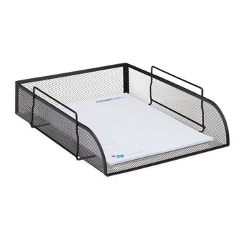 Rašymo priemonių organizatorius 8,5x26x33,5 cm., juodos spalvos