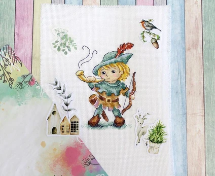 Cross stitch kit "Forest guardian" SM-729