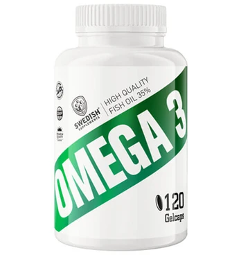 Swedish Supplements Omega 3, 120 kap