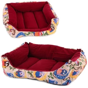 Gyvūno guolis L, raudonas/įvairių spalvų, L