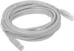Patch-cord U/UTP kat.5e PVC 3.0m pilka ALANTEC