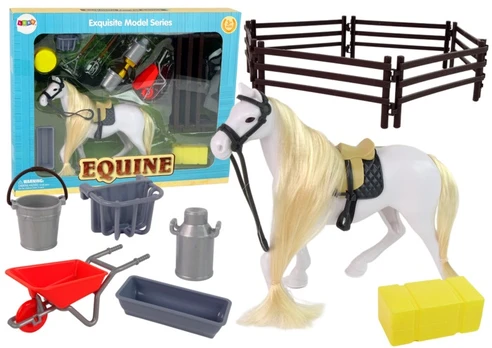 Figūrėlių rinkinys Lean Toys Equine, 20 cm