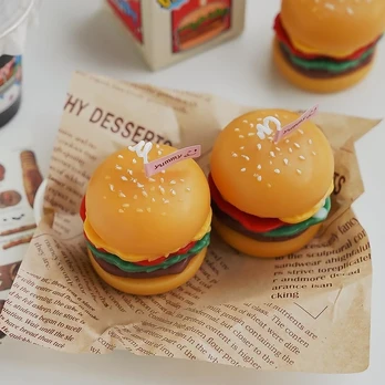 2 Burger formos kvapnios žvakės: kava ir pienas