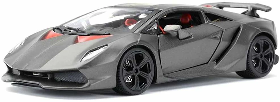 Nuotoliniu būdu valdomas automobilis Lamborghini (pilkas)