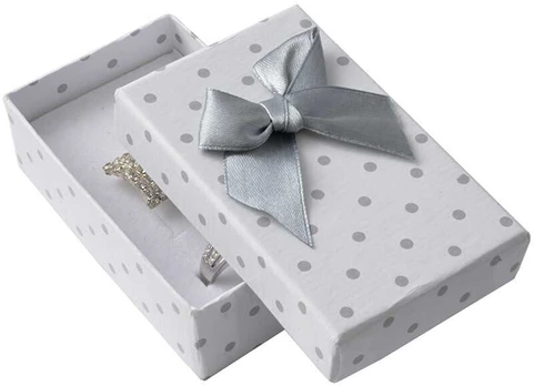 Jk Box Polka dot box for jewelry set KK-6 / A1