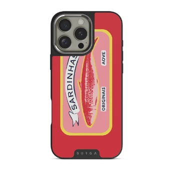 Gourmet - iPhone 16 Pro Case, Elite Dark (MagSafe) / Silver