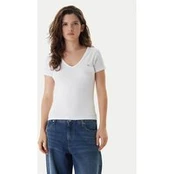 Tommy Jeans Marškinėliai Essential DW0DW17385 Balta Slim Fit