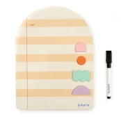 Magnetic Memo Board Pink kaina