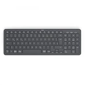 multi-device wireless keyboard WK-300 black kaina