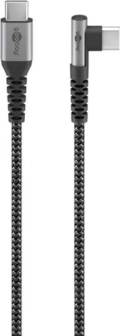Kabelis USB-C 2.0 480 Mb/s Goobay KAMPINIS TEXTIL 0,5m