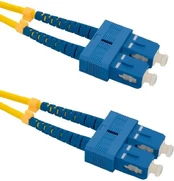 Qoltec Duplex SC/UPC-SC/UPC 9/125µm 3m (54002) kaina