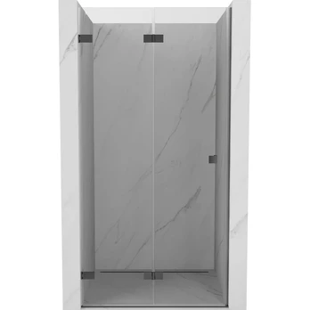 Dušo durys Mexen Lunar-F Left, 85 cm x 200 cm, sidabro